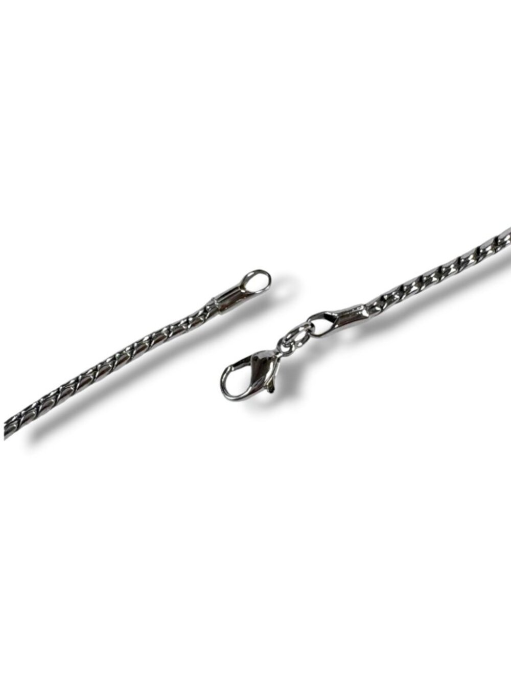 Dior Logo Necklace Silver Vintage - Picture 5 of 9